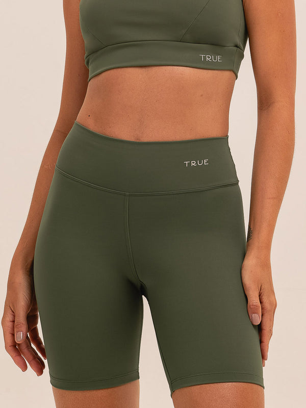 Bermuda Feminina para Academia Verde Militar
