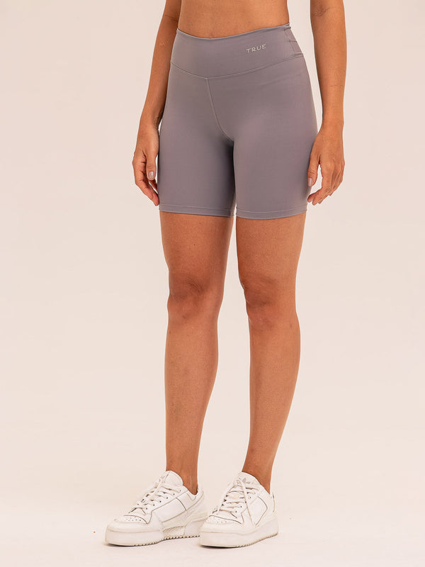 Bermuda Feminina para Academia Cinza