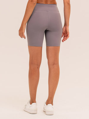Bermuda Feminina para Academia Cinza