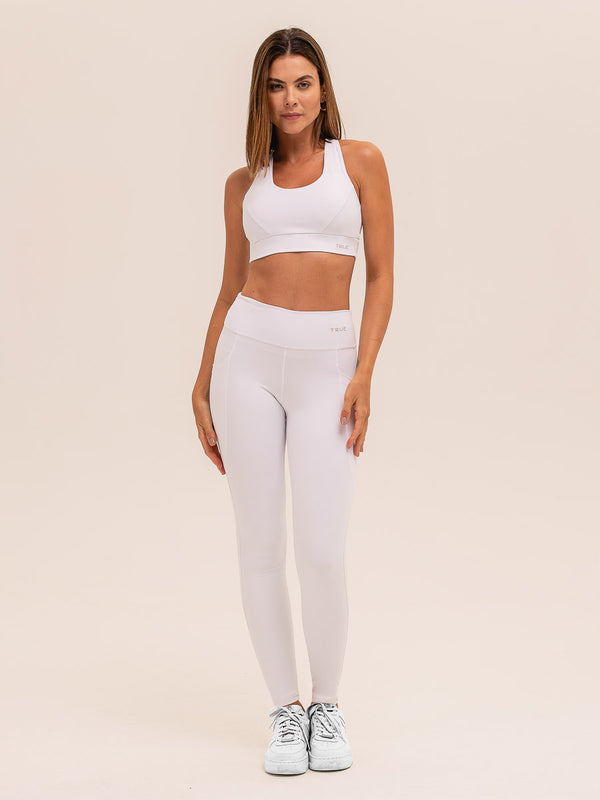 Legging com Bolso Emana Branca