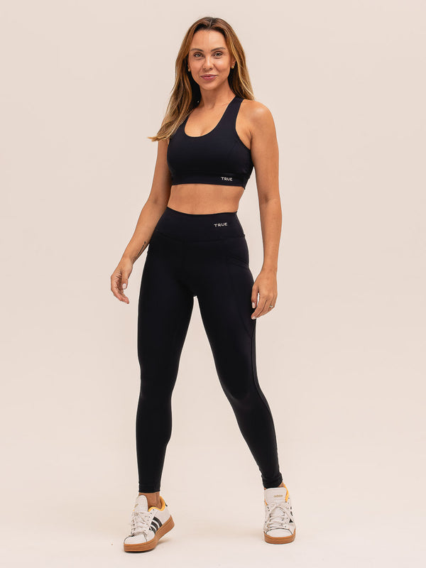 Legging com Bolso Preta