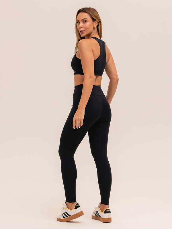 Legging com Bolso Preta