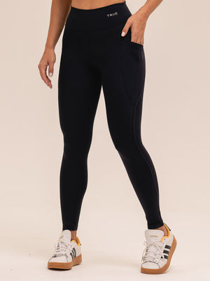 Legging com Bolso Preta