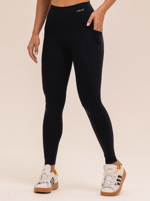 Legging com Bolso Preta