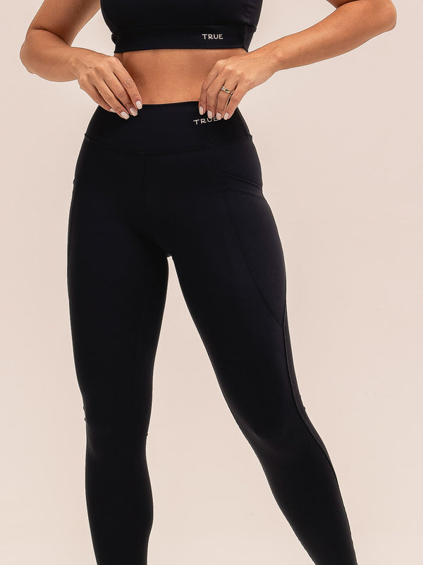 Legging com Bolso Preta
