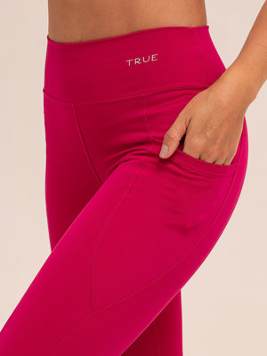 Legging com Bolso Emana Rosa Rubi
