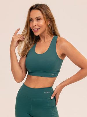 Top Nadador Emana Verde Imperial