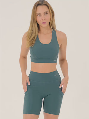 Top Nadador Emana Verde Imperial