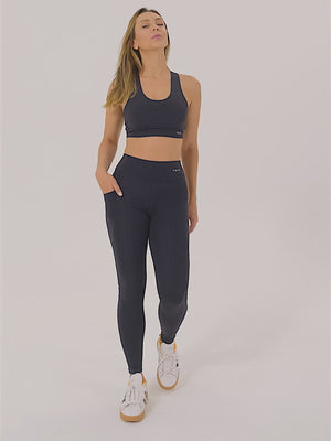 Legging com Bolso Preta