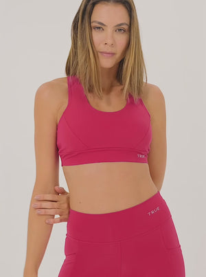 Legging com Bolso Emana Rosa Rubi