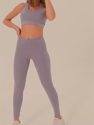 Legging com Bolso Emana Cinza