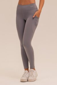 Legging com Bolso Emana® Cinza Urbano